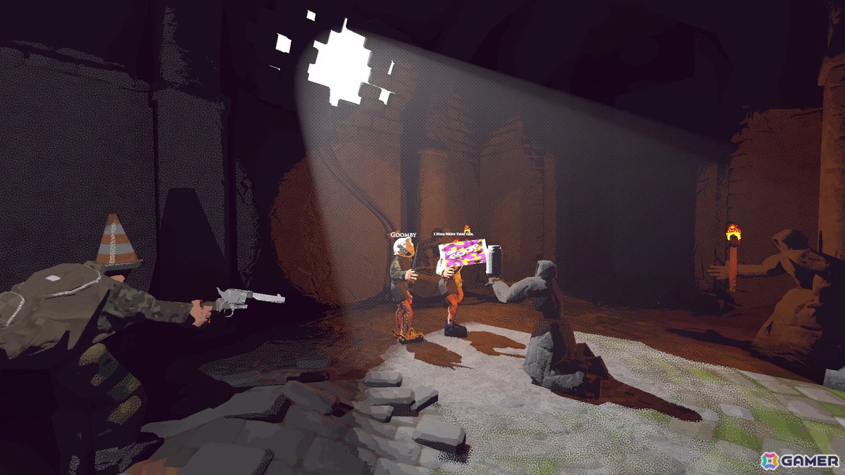 4人協力型ダンジョン探索ゲーム「Vision Quench / ビジョンクエンチ」のデモがSteamで配信！ダークファンタジーと消費社会が融合した奇妙な世界観に注目の画像3