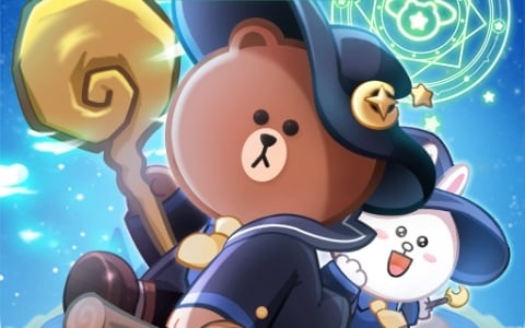 LINE GAMEの新作タイトルとなる爽快魔法マージパズル「LINE マジマジ」の事前登録キャンペーンがスタート!