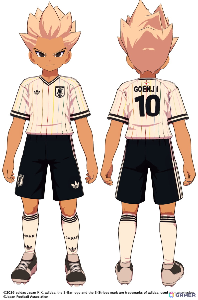 「イナズマイレブン クロス」で日本代表2026プロジェクトが開始!日本代表ユニフォームの円堂・鬼道が登場の画像