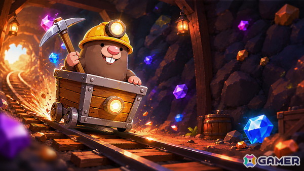 採掘インクリメンタルゲーム「Loop Miner」のデモ版がSteamで公開！採掘と強化を繰り返して鉱山の最深部を目指そうの画像1