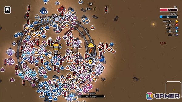 採掘インクリメンタルゲーム「Loop Miner」のデモ版がSteamで公開！採掘と強化を繰り返して鉱山の最深部を目指そうの画像2