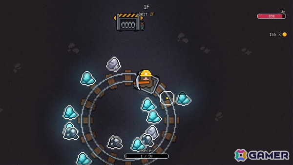採掘インクリメンタルゲーム「Loop Miner」のデモ版がSteamで公開！採掘と強化を繰り返して鉱山の最深部を目指そうの画像