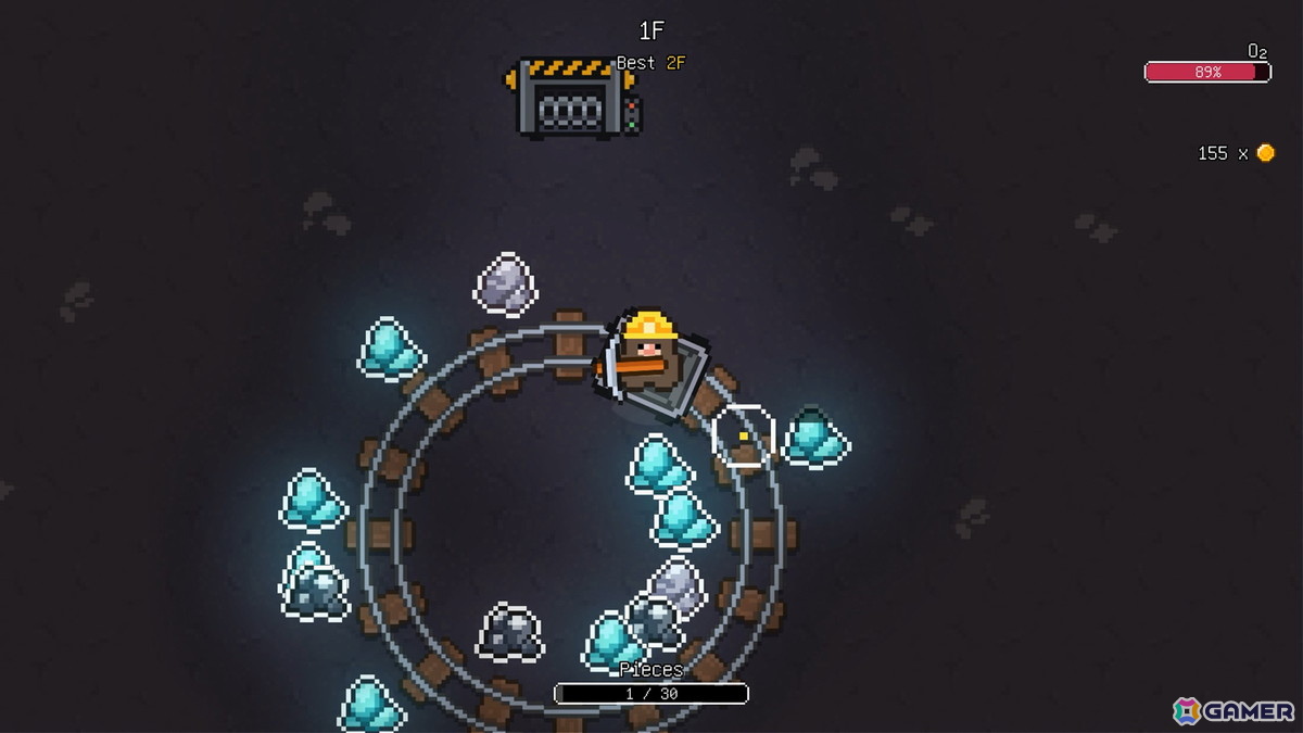 採掘インクリメンタルゲーム「Loop Miner」のデモ版がSteamで公開！採掘と強化を繰り返して鉱山の最深部を目指そうの画像3