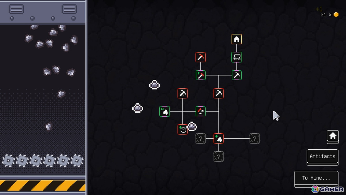 採掘インクリメンタルゲーム「Loop Miner」のデモ版がSteamで公開！採掘と強化を繰り返して鉱山の最深部を目指そうの画像4