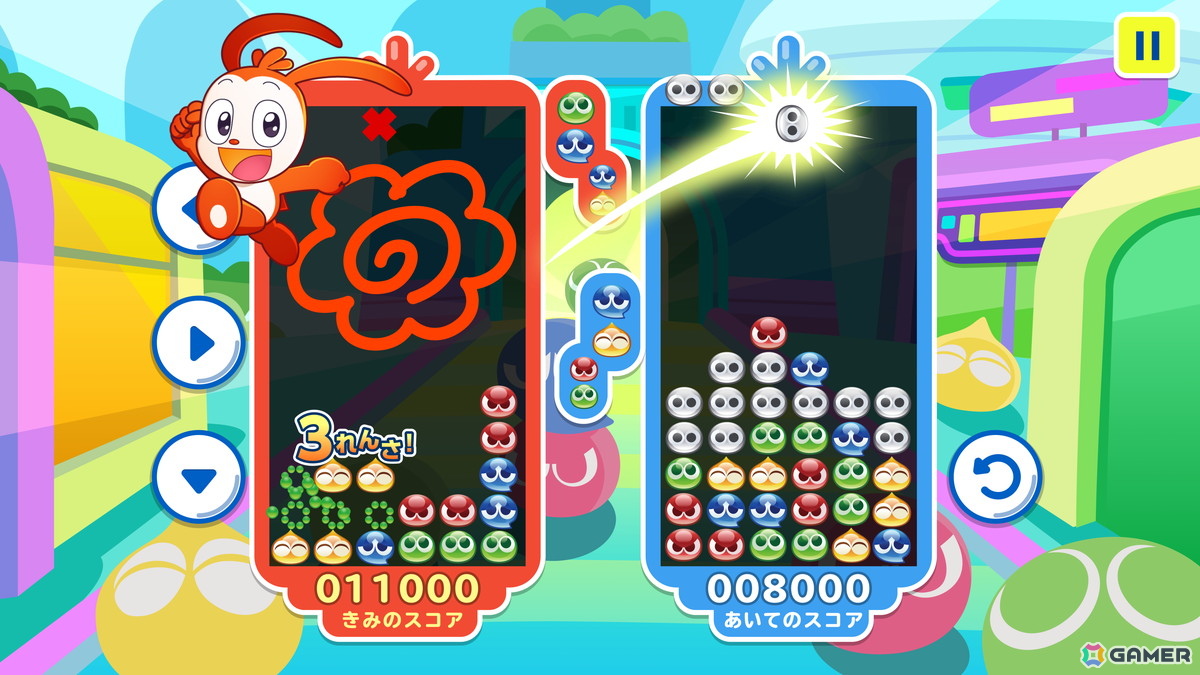 進研ゼミ×セガ「ぷよぷよ」によるコラボゲーム「タッチでぷよぷよ」が7月25日より「進研ゼミ 小学講座」チャレンジタッチ内で提供開始!の画像