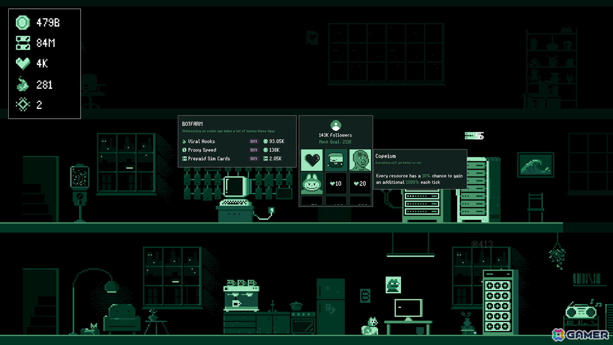 24時間以内にゲームの完成を目指すカオスなクリッカーゲーム「とにかく作り切ってリリース / It's Fine」のデモがSteamで公開！の画像2