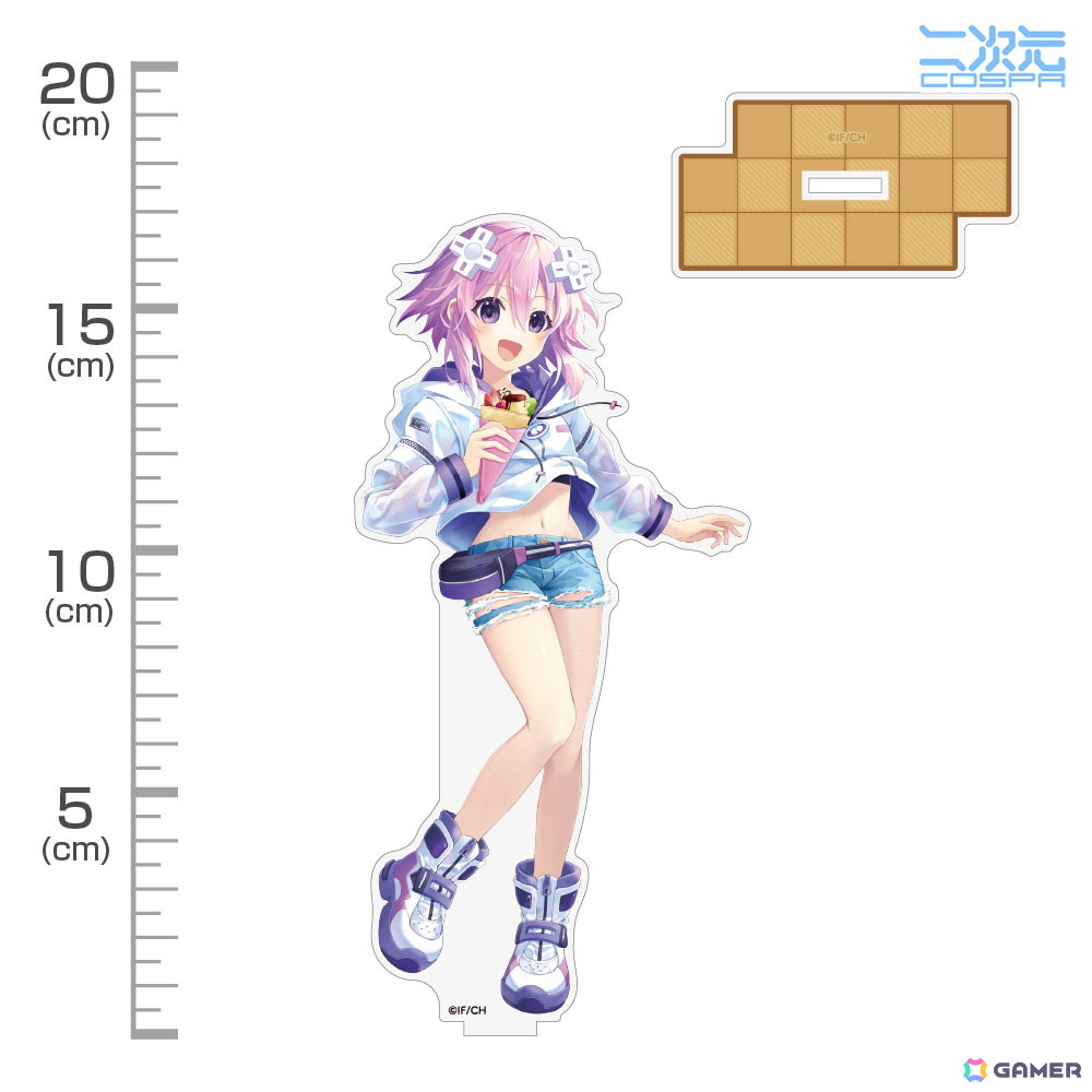 「超次元ゲイム ネプテューヌ」スイーツを楽しむネプテューヌたちの描き下ろしイラストがキャンバスアートやアクスタになって登場!の画像