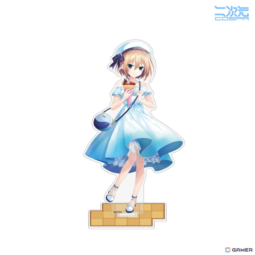 「超次元ゲイム ネプテューヌ」スイーツを楽しむネプテューヌたちの描き下ろしイラストがキャンバスアートやアクスタになって登場!の画像