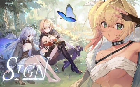 ファンタジー×現代都市×冒険をテーマとしたビジュアルノベル「Sign: Broken Kether」が発表！はなさんが主題歌「Re:Collect」の作詞・歌唱を担当