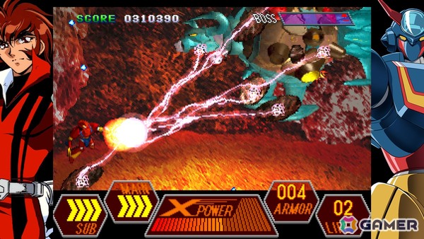 「70年代風ロボットアニメ ゲッP-X」の体験版が配信！メインストーリーのステージ4までを完全にプレイできるの画像2