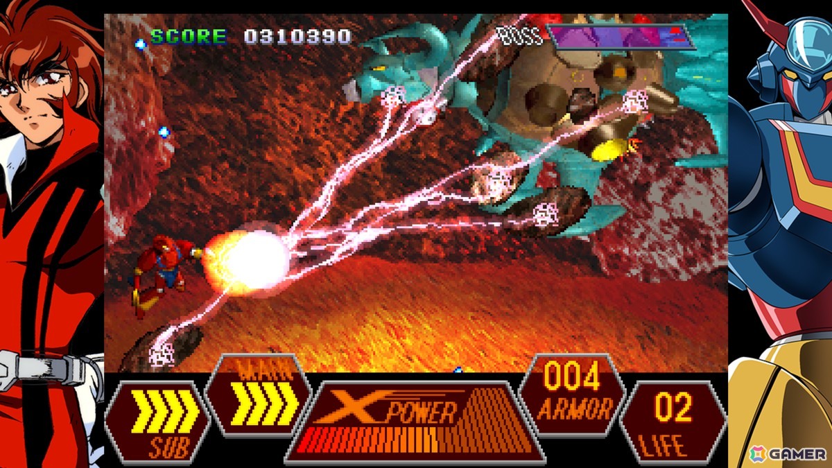 「70年代風ロボットアニメ ゲッP-X」の体験版が配信！メインストーリーのステージ4までを完全にプレイできるの画像