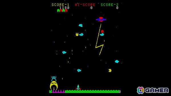 1980年発売のシューティングゲーム「スペースサイクロン」がアーケードアーカイブス/アーケードアーカイブス2として6月18日に配信!の画像