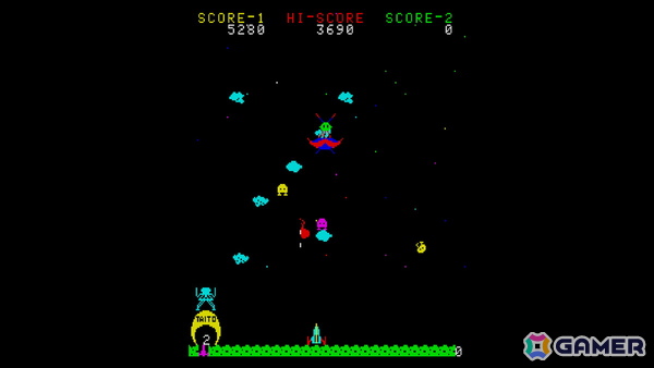 1980年発売のシューティングゲーム「スペースサイクロン」がアーケードアーカイブス/アーケードアーカイブス2として6月18日に配信!の画像