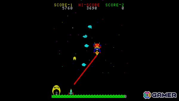 1980年発売のシューティングゲーム「スペースサイクロン」がアーケードアーカイブス/アーケードアーカイブス2として6月18日に配信!の画像