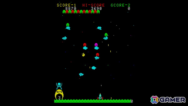 1980年発売のシューティングゲーム「スペースサイクロン」がアーケードアーカイブス/アーケードアーカイブス2として6月18日に配信!の画像