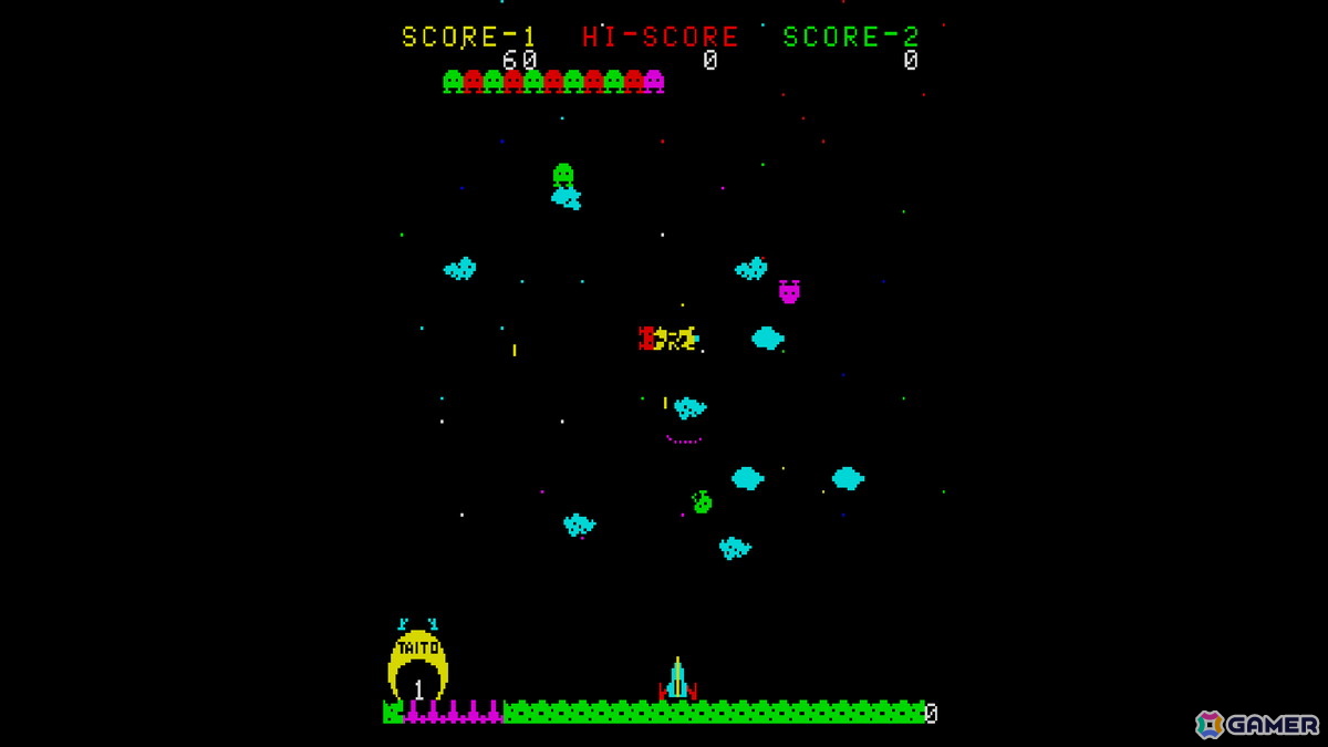 1980年発売のシューティングゲーム「スペースサイクロン」がアーケードアーカイブス/アーケードアーカイブス2として6月18日に配信！の画像2