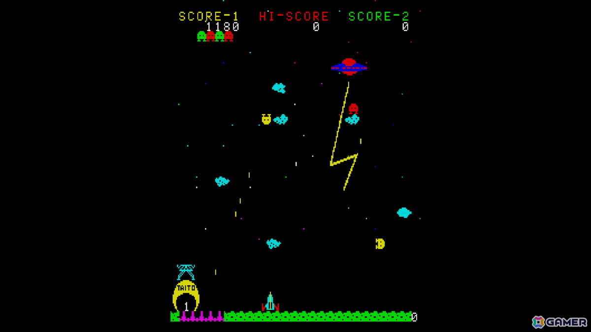 1980年発売のシューティングゲーム「スペースサイクロン」がアーケードアーカイブス/アーケードアーカイブス2として6月18日に配信！の画像3