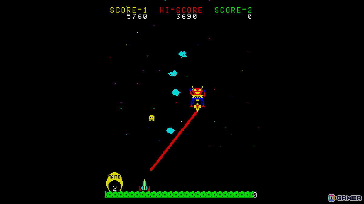 1980年発売のシューティングゲーム「スペースサイクロン」がアーケードアーカイブス/アーケードアーカイブス2として6月18日に配信！の画像5