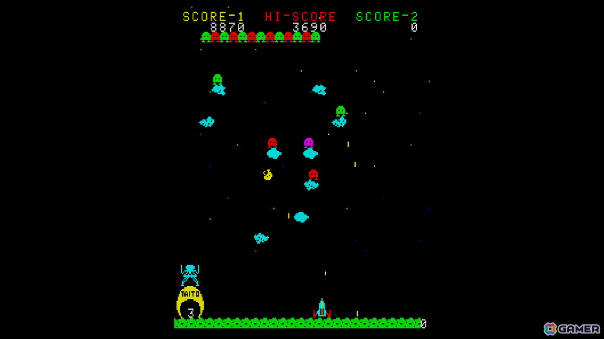 1980年発売のシューティングゲーム「スペースサイクロン」がアーケードアーカイブス/アーケードアーカイブス2として6月18日に配信！の画像6