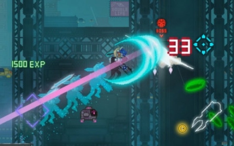 サイバーパンク2Dドットアクション「ナイトブラッドW：断罪の狼」体験版がSteam Nextフェスで配信