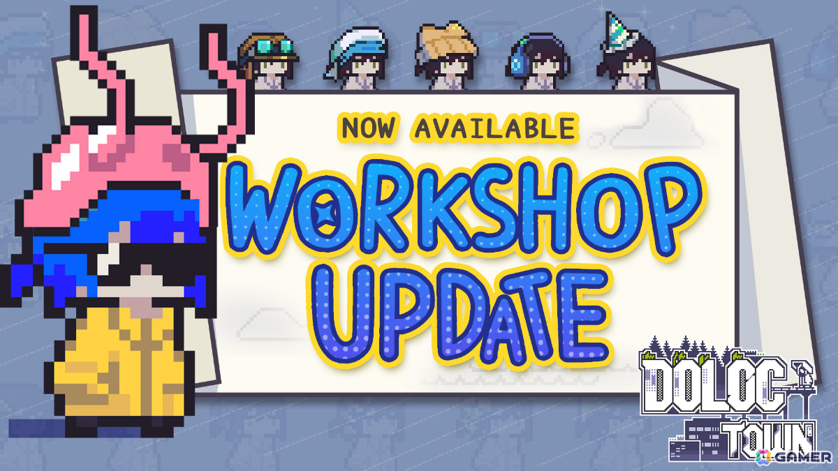 ポストアポカリプス農業シム「Doloc Town」がSteam Workshopに対応!新たなアイテムや作物、カスタムレシピ、リソースなどのModを作成・共有可能にの画像
