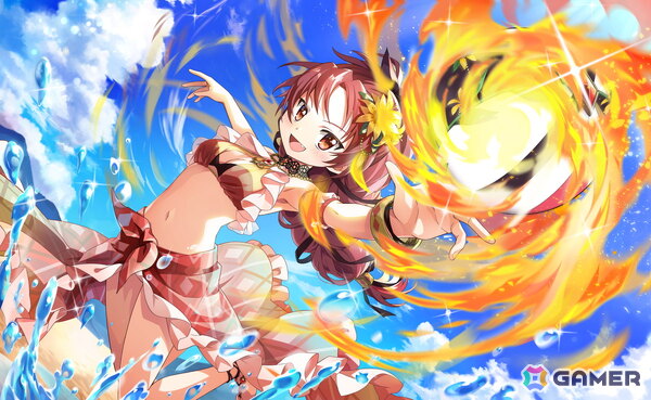 「魔法少女まどか☆マギカ Magia Exedra」に新限定★5キオク 佐倉杏子（水着）が登場！期間中最大80連ガチャ無料の海開きキャンペーンもの画像2
