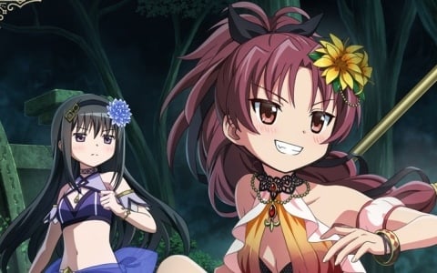 「魔法少女まどか☆マギカ Magia Exedra」に新限定★5キオク 佐倉杏子（水着）が登場！期間中最大80連ガチャ無料の海開きキャンペーンも