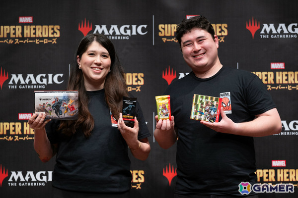 「マジック：ザ・ギャザリング | マーベル スーパー・ヒーローズ」発売PRイベントが開催！田村淳さんがマジックプロ・行弘賢さんといち早く対戦の画像2