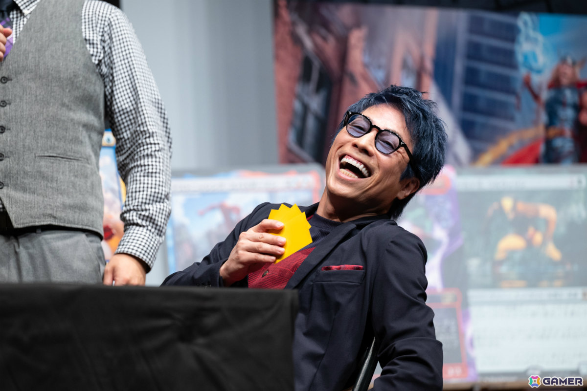 「マジック：ザ・ギャザリング | マーベル スーパー・ヒーローズ」発売PRイベントが開催！田村淳さんがマジックプロ・行弘賢さんといち早く対戦の画像10