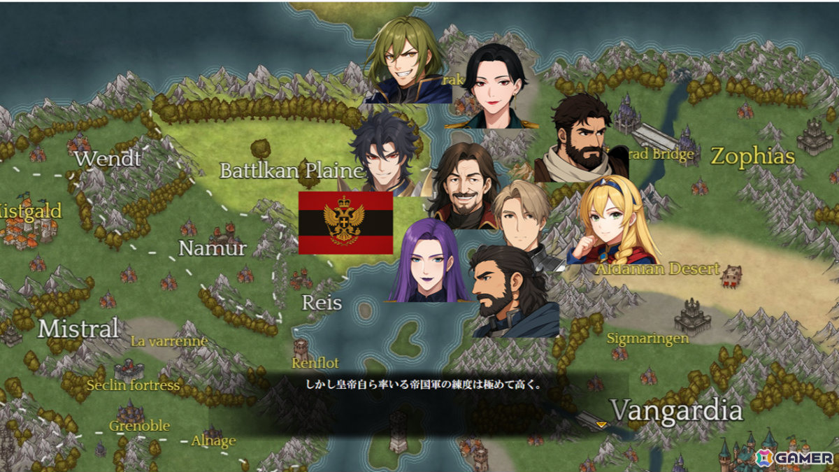 若き青年将校の野望と運命を描くFEライクSRPG「Ambitious Road」が7月14日にリリース!の画像