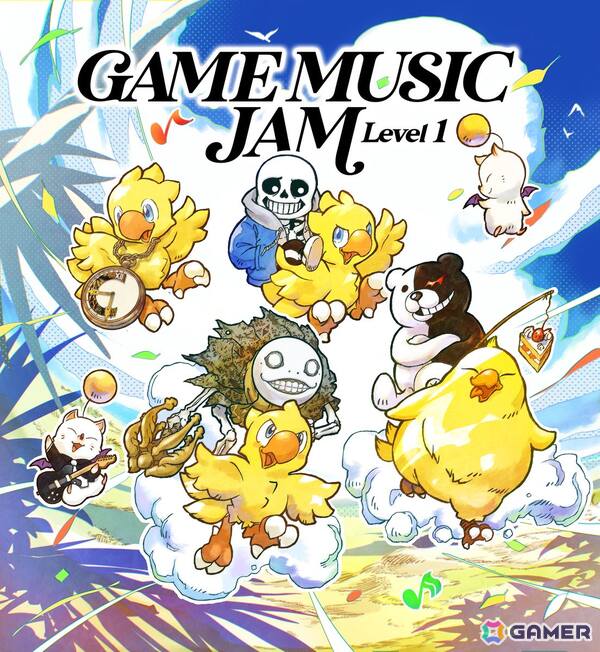 ゲーム音楽ライブイベント「GAME MUSIC JAM - Level 1」に「ダンガンロンパ」シリーズの参加が決定！奇跡の共演となるキービジュアルも公開の画像1