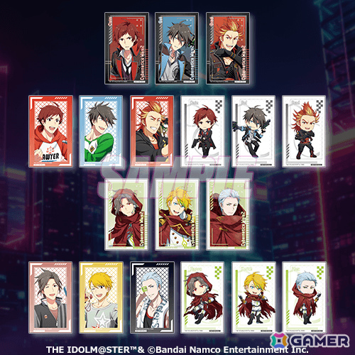 「アイドルマスター SideM」Cybernetics Warsシリーズの新規描き下ろしイラストを使ったオンラインくじ第3弾の販売が6月23日より開始!の画像