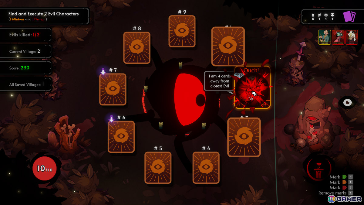 嘘をついてくるカードと向き合うひとり用人狼系デッキ構築ローグライク「Demon Bluff」Steam Nextフェス向けデモが配信！の画像8