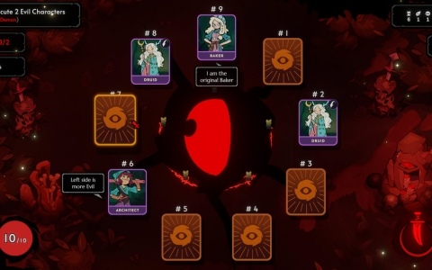 嘘をついてくるカードと向き合うひとり用人狼系デッキ構築ローグライク「Demon Bluff」Steam Nextフェス向けデモが配信！