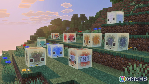 「Minecraft」に“硫黄の洞窟”バイオームや不思議な新モブ“サルファー キューブ”が登場!ゲームドロップ「Chaos Cubed」が配信の画像