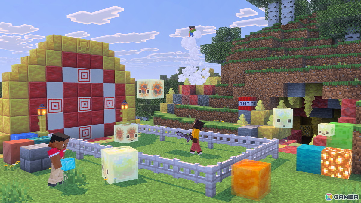 「Minecraft」に“硫黄の洞窟”バイオームや不思議な新モブ“サルファー キューブ”が登場！ゲームドロップ「Chaos Cubed」が配信の画像1