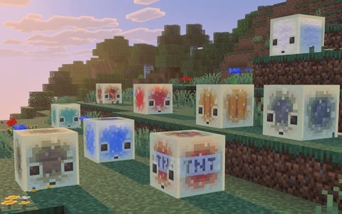 「Minecraft」に“硫黄の洞窟”バイオームや不思議な新モブ“サルファー キューブ”が登場！ゲームドロップ「Chaos Cubed」が配信