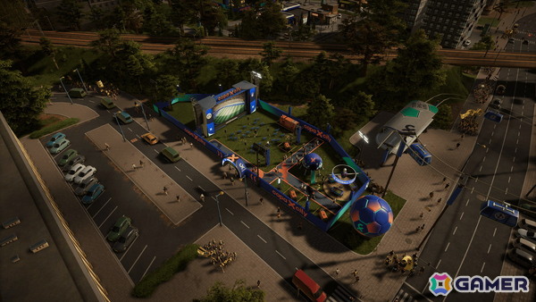 フットボールイベント運営シム「COPA CITY」のPS5版が発売!スタジアム周辺の交通網から警備までイベント運営の裏側を体験できるの画像