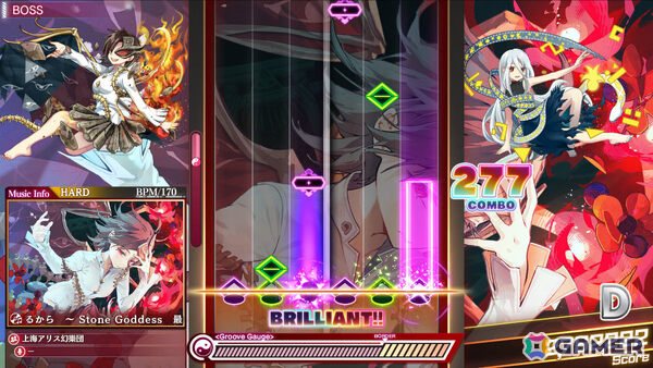 「東方ダンマクカグラ ファンタジア・ロスト」シーズン5のスタートとなるDLC「楽曲追加パック 第15弾」が配信！ユイマン・浅間と磐永阿梨夜が登場の画像3