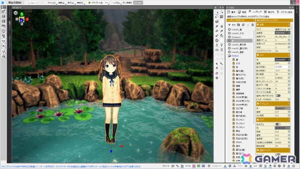 「RPG Developer Bakin」Live2Dモデルが利用可能に！マウスポインタのカスタムなど新機能も追加の画像3