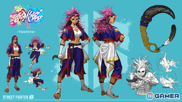 「スト6」フィリピンの伝統武術“エスクリマ”を駆使して闘うファイター・ヤスミンは8月3日に参戦！スピーディーなバトルスタイルをゲームプレイ映像でチェックの画像3