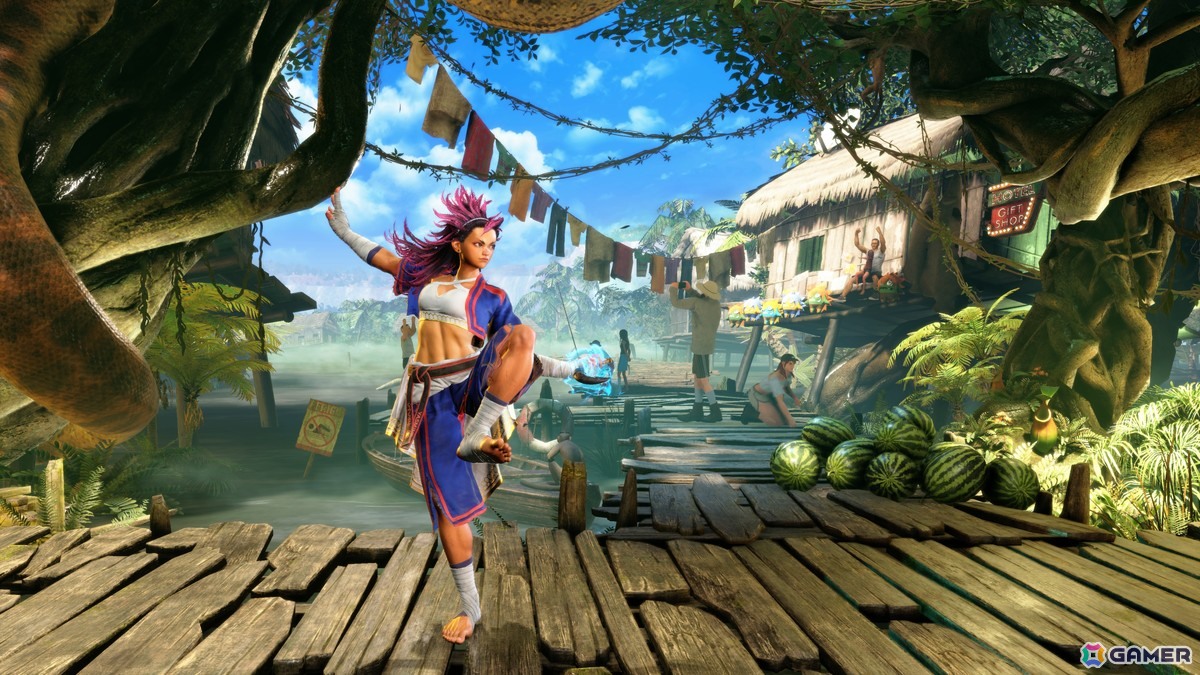 「スト6」フィリピンの伝統武術“エスクリマ”を駆使して闘うファイター・ヤスミンは8月3日に参戦！スピーディーなバトルスタイルをゲームプレイ映像でチェックの画像