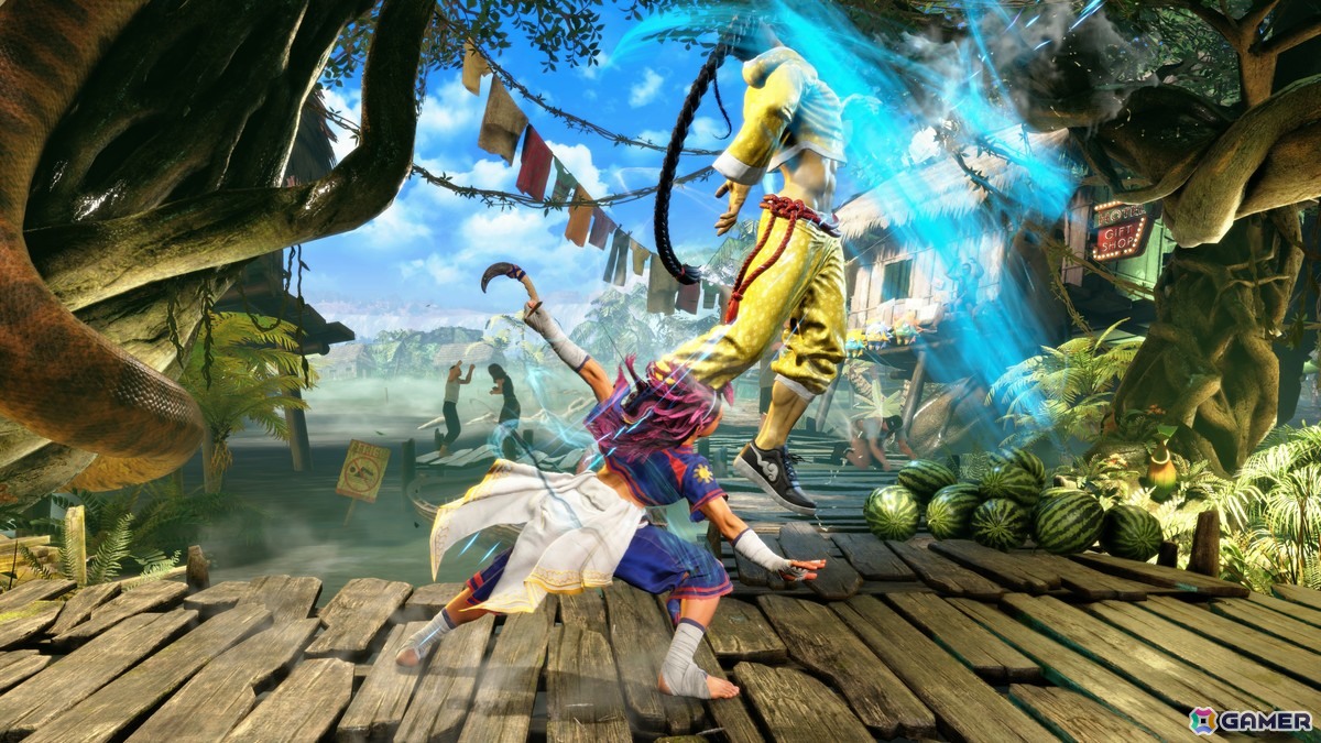 「スト6」フィリピンの伝統武術“エスクリマ”を駆使して闘うファイター・ヤスミンは8月3日に参戦！スピーディーなバトルスタイルをゲームプレイ映像でチェックの画像