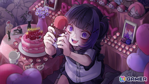 ネットアーティストを目指す“スミレちゃん”の人生選択リズムADV「One Song, One Life」が2026年内にリリース！Steam Nextフェスで体験版を配信中の画像