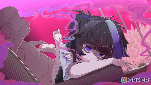 ネットアーティストを目指す“スミレちゃん”の人生選択リズムADV「One Song, One Life」が2026年内にリリース！Steam Nextフェスで体験版を配信中の画像