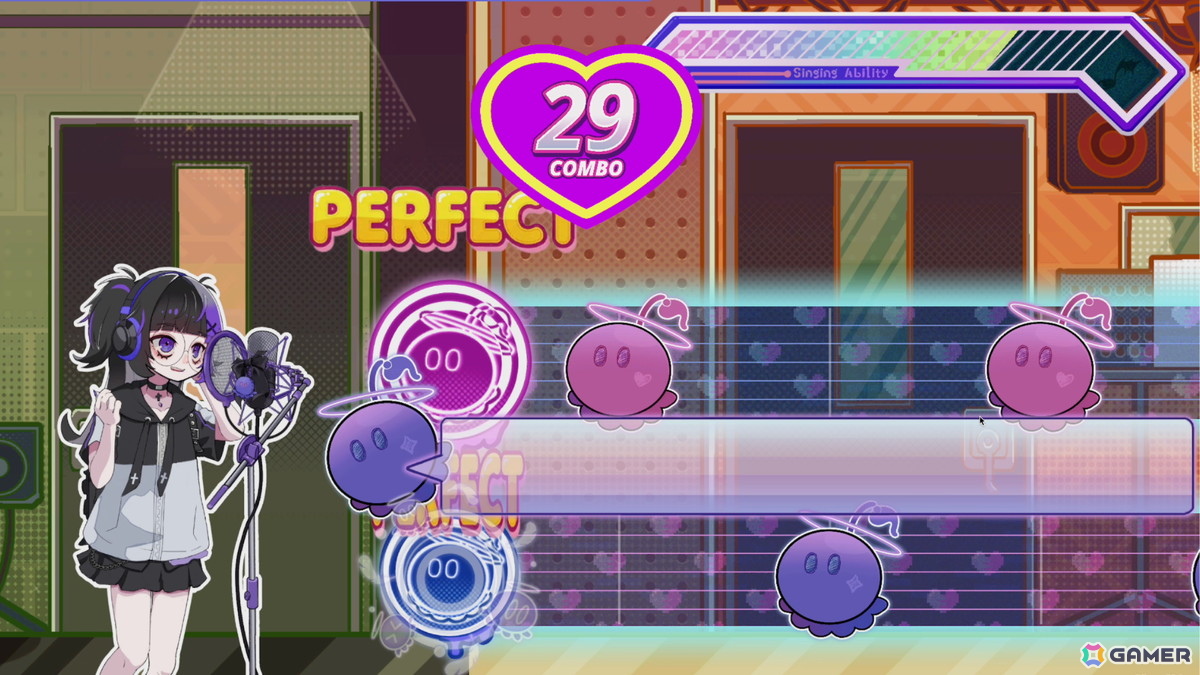 ネットアーティストを目指す“スミレちゃん”の人生選択リズムADV「One Song, One Life」が2026年内にリリース！Steam Nextフェスで体験版を配信中の画像3