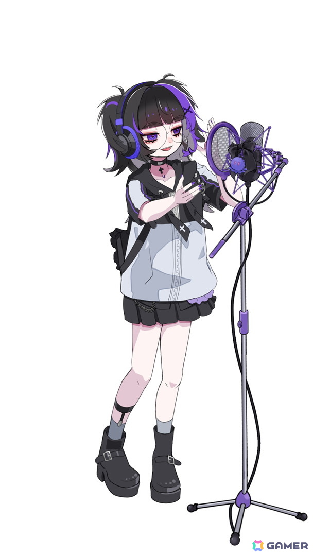 ネットアーティストを目指す“スミレちゃん”の人生選択リズムADV「One Song, One Life」が2026年内にリリース！Steam Nextフェスで体験版を配信中の画像