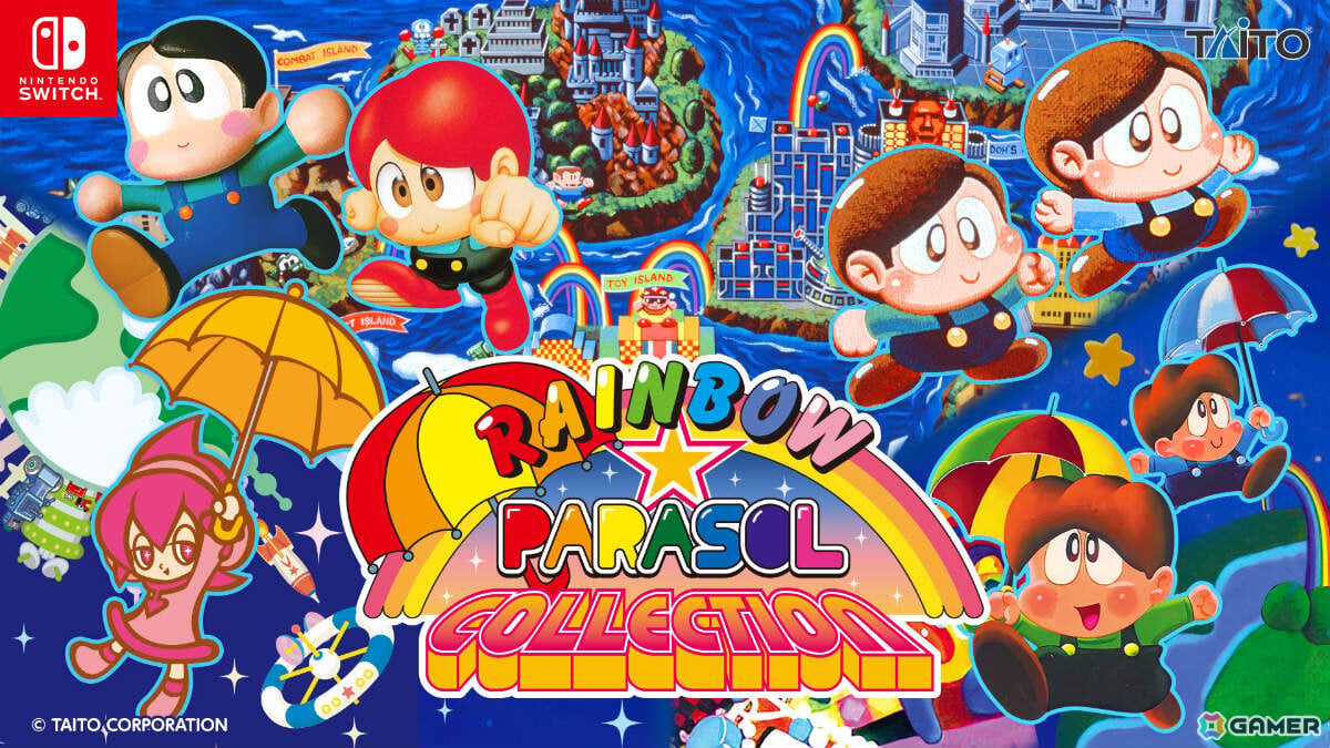 「レインボーアイランドCS」「パラソルスター」「スピカアドベンチャー」を収録した「レインボー★パラソルコレクション」が10月8日に発売！の画像