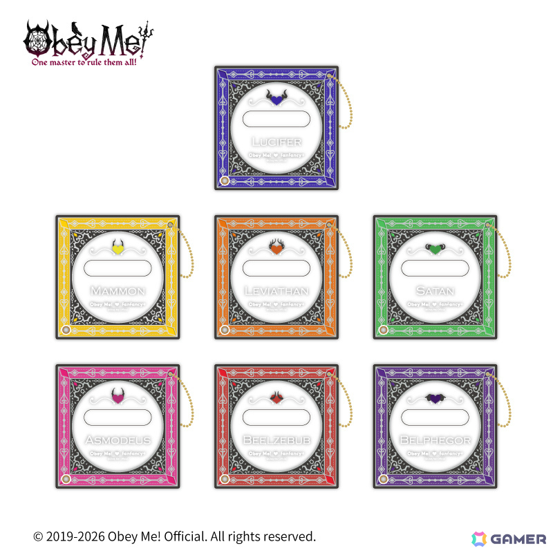 「Obey Me!」とfanfancy+がコラボ!白スーツに身を包んだルシファーたちの描きおろしグッズの受注販売が開始の画像