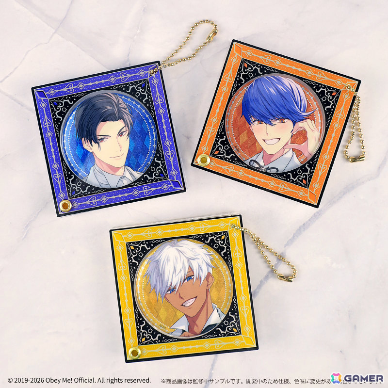 「Obey Me!」とfanfancy+がコラボ!白スーツに身を包んだルシファーたちの描きおろしグッズの受注販売が開始の画像